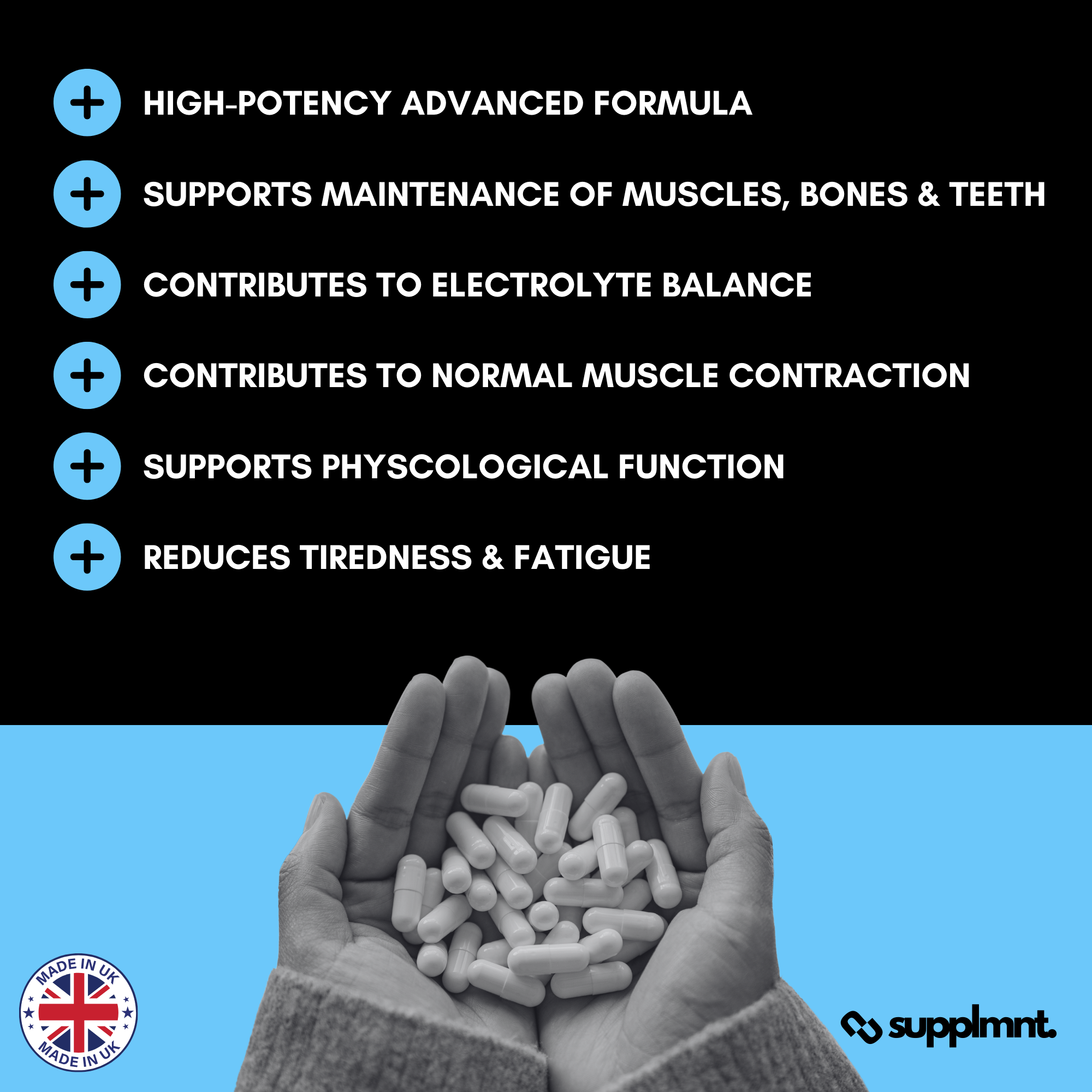 Supplmnt. Magnesium 4in1 Complex Capsules 45 Days