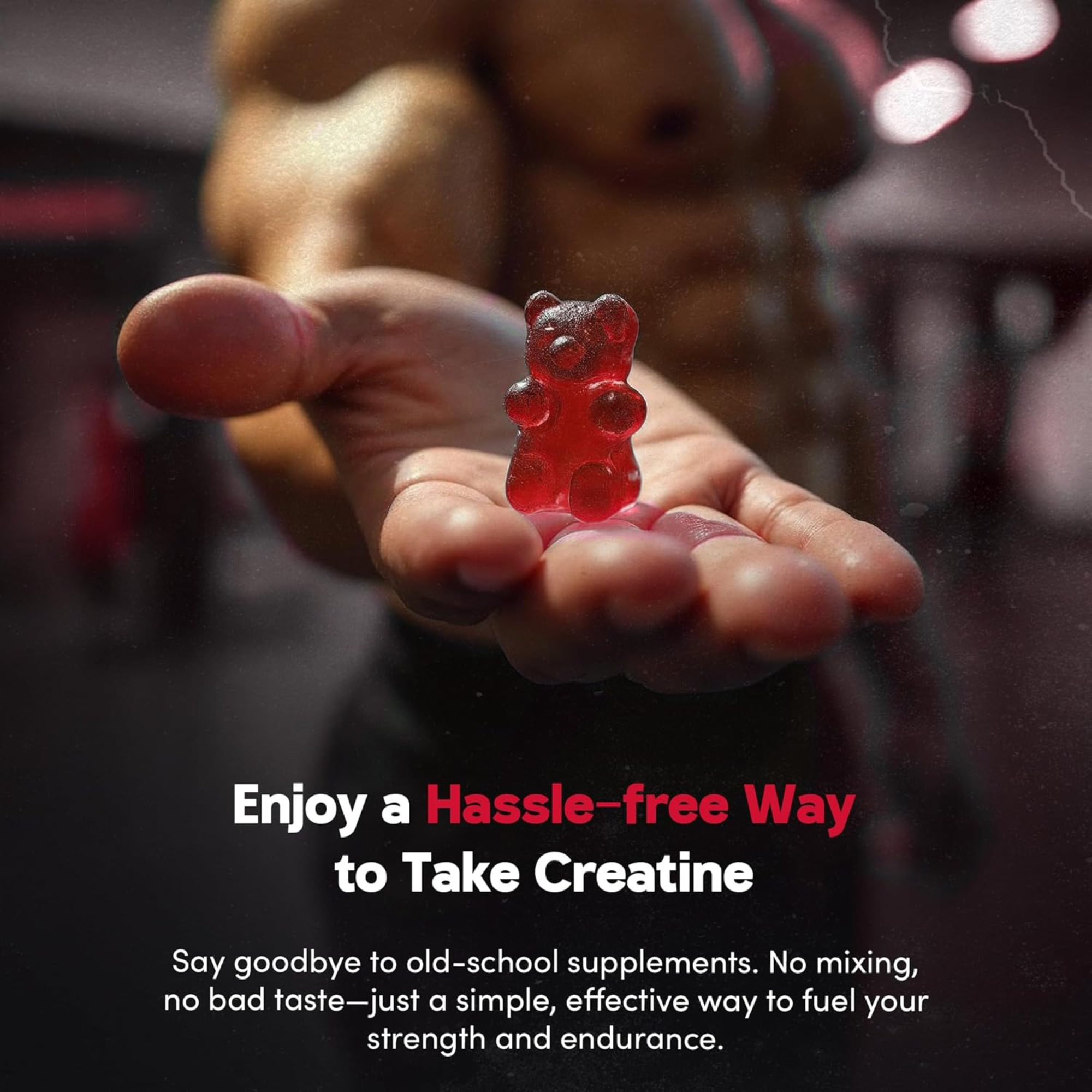 Supplmnt. Creatine 1 x Cola 1 x Strawberry Gummies 60 Days