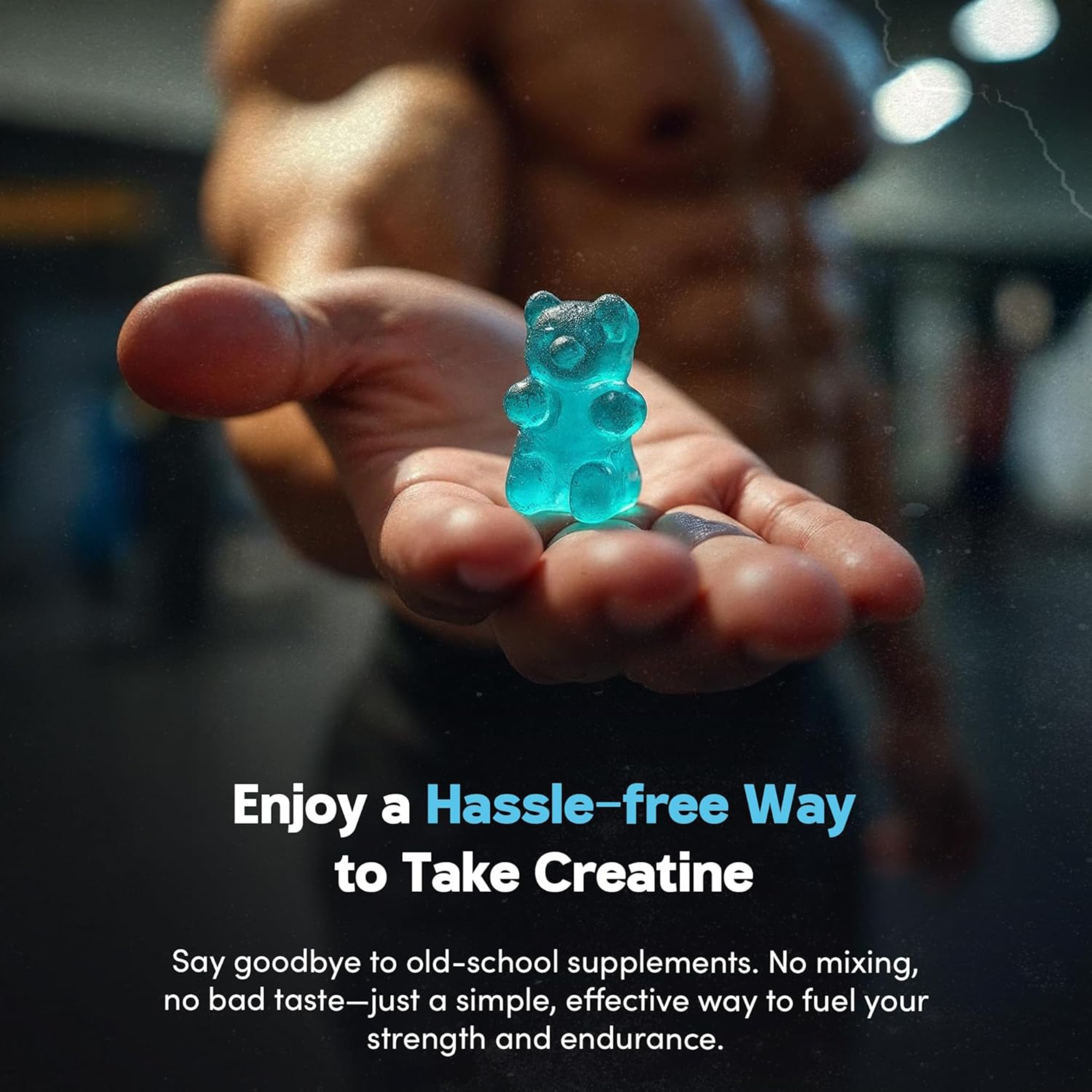 Supplmnt. 2 x Creatine Blueberry Gummies 60 Days