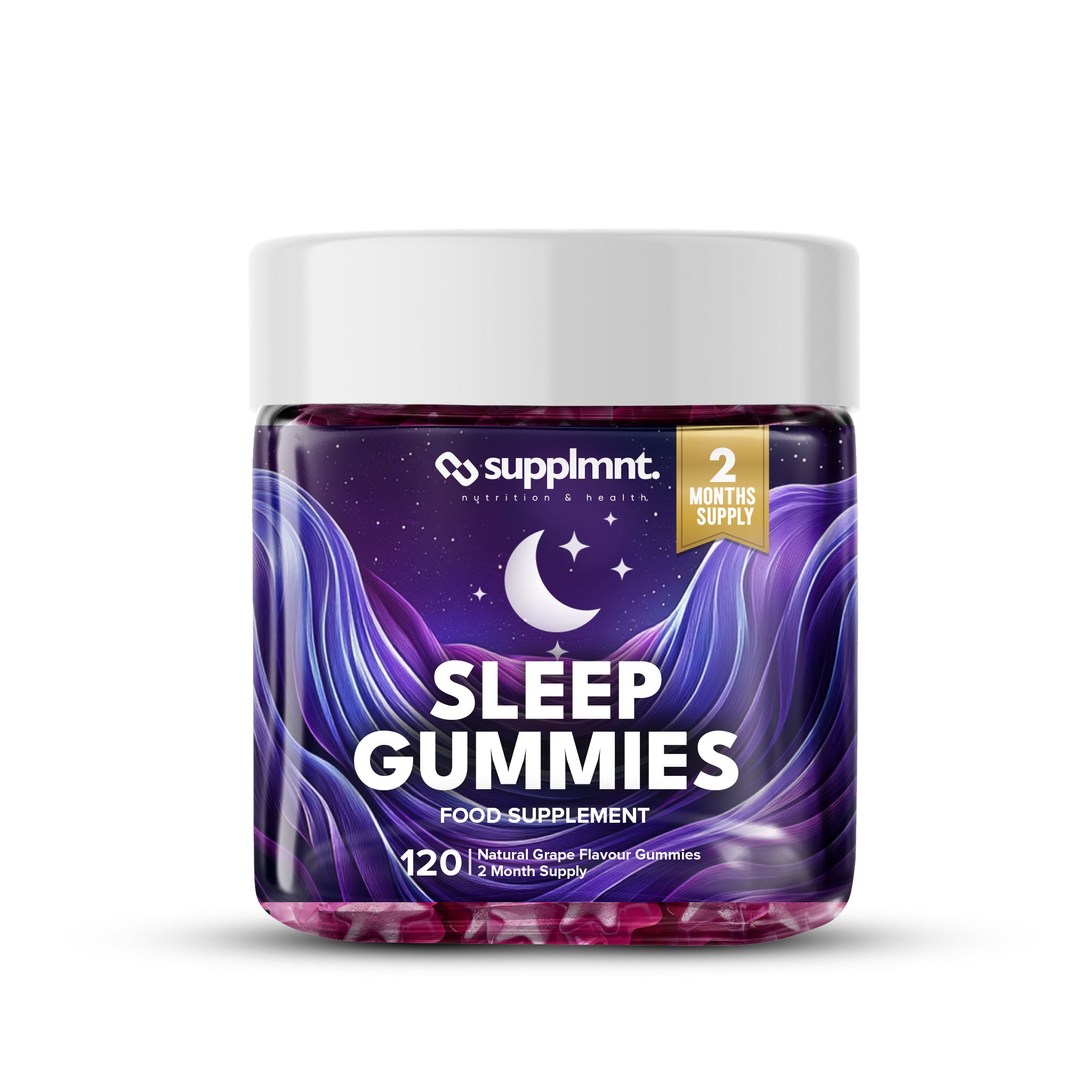 Supplmnt. Sleep Gummies 60 Days
